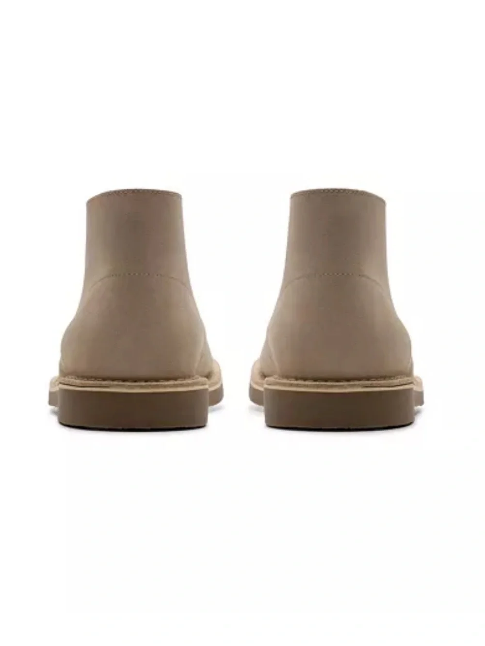 New Mens Clark’s Shepton Boots in Taupe Distressed Leather 11.5M